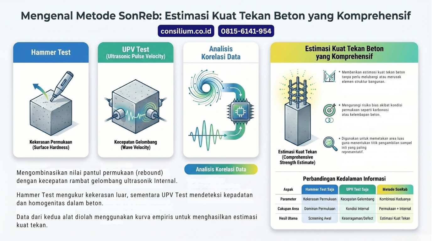 Apa Itu Metode SonReb untuk Estimasi Kuat Tekan Beton?