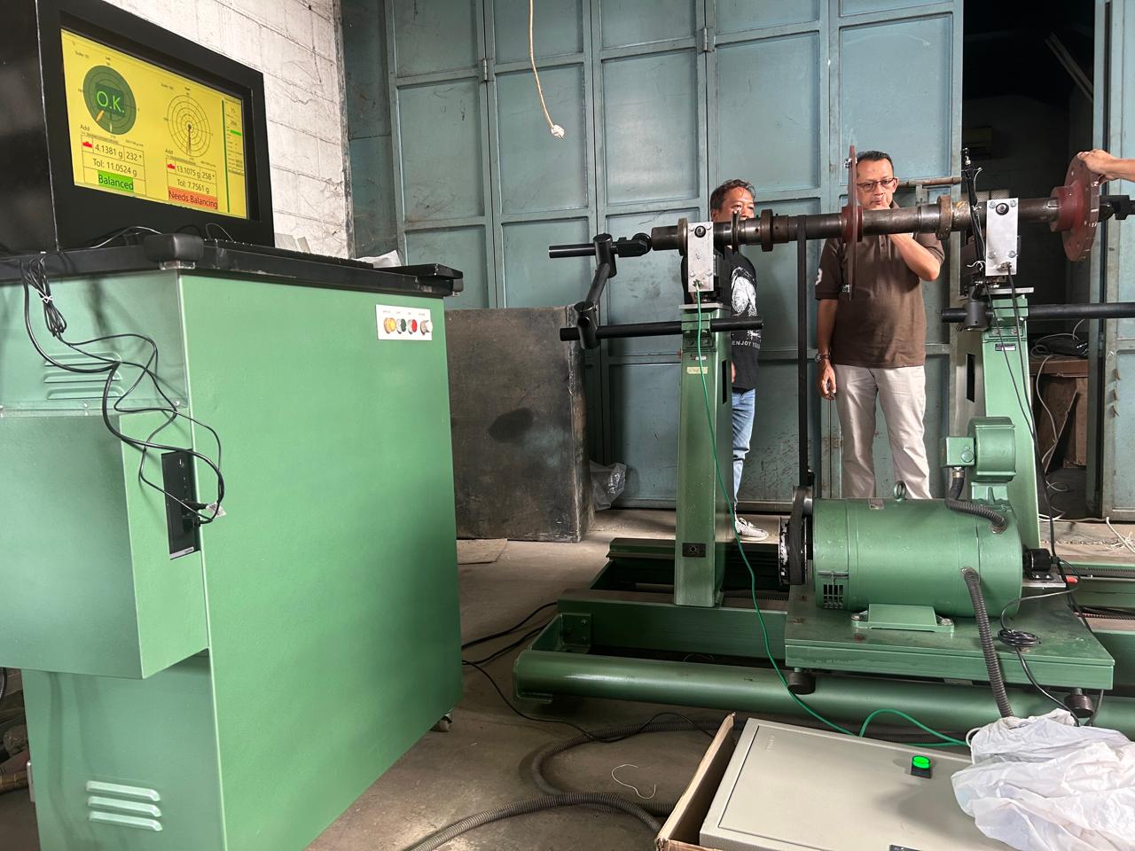 Dokumentasi mesin balancing IRD B-50